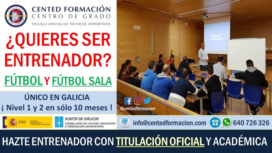 Curso oficial de entrenador de fútbol sala - grado medio - nivel I